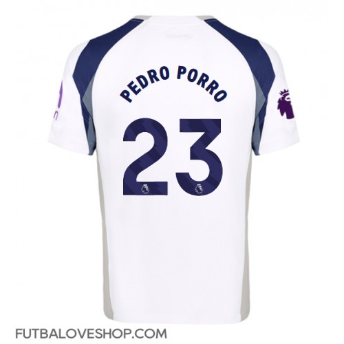 Dres Tottenham Hotspur Pedro Porro #23 Domáci 2025-26 Krátky Rukáv
